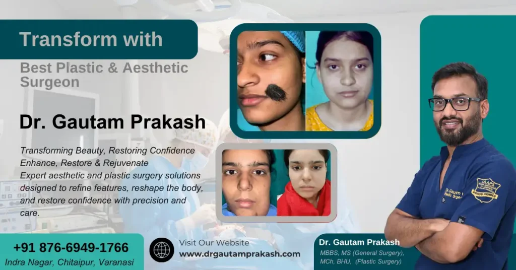 Best Plastic & Aesthetic Surgeon in Varanasi – Meet Dr. Gautam Prakash